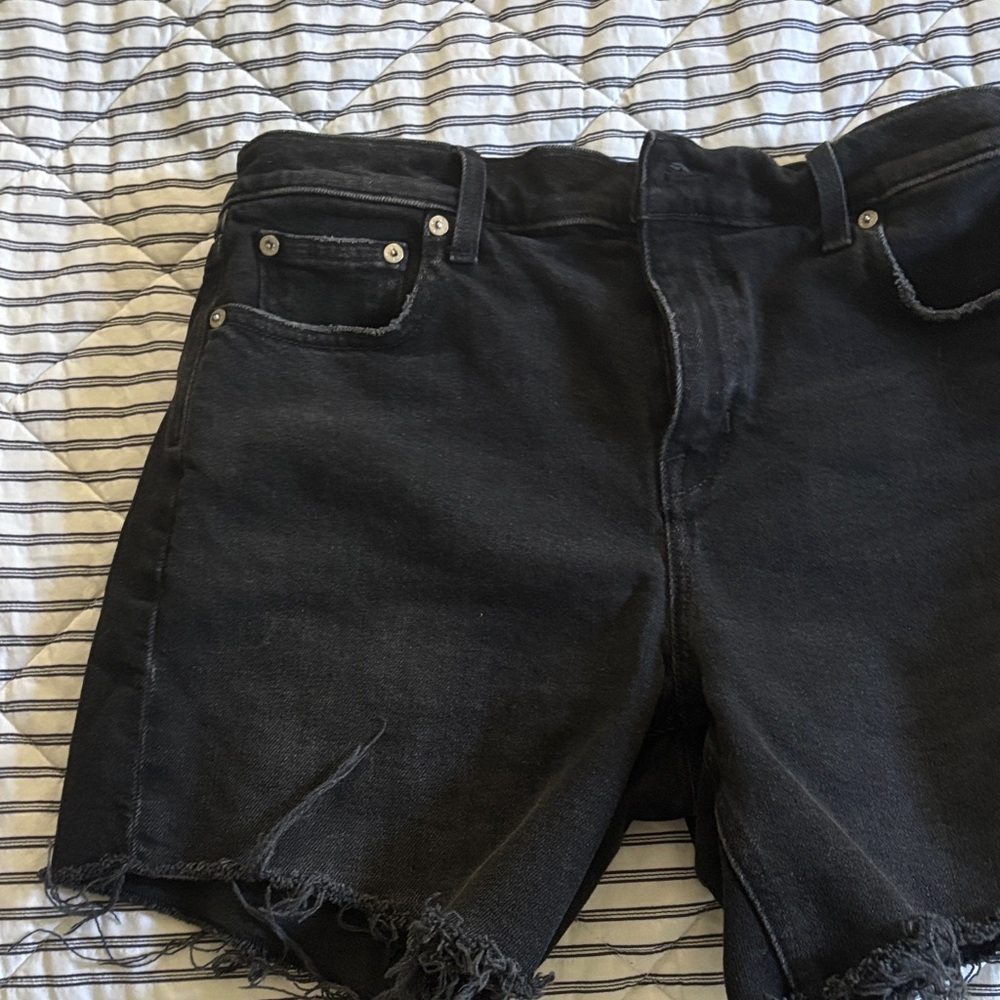 AYR Charcoal Denim Shorts